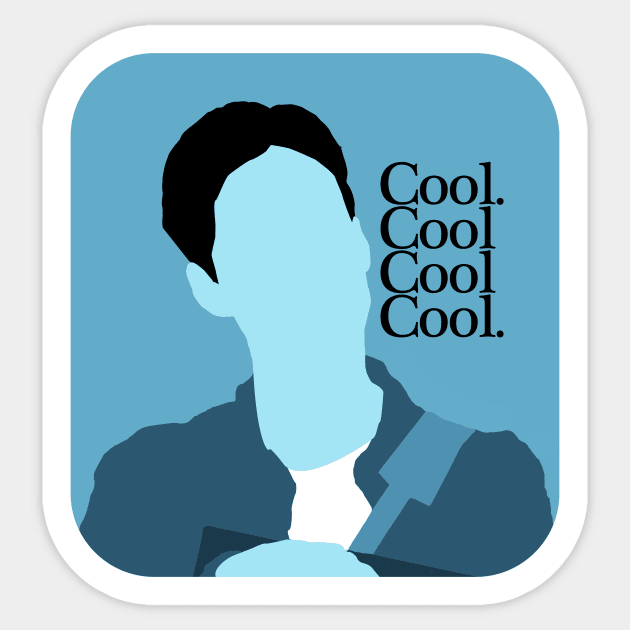 Cool. Sticker by aqhart